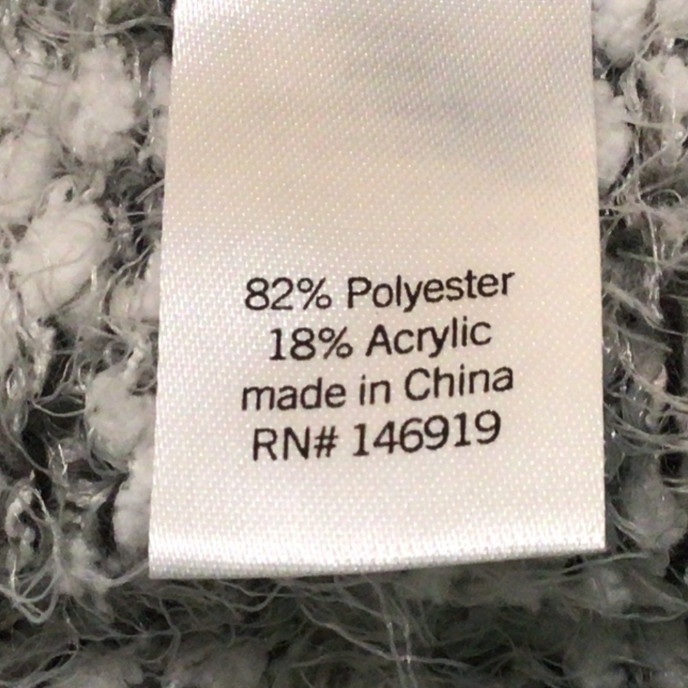 SO women’s white/gray long sleeved sweater - Picture 4 of 4